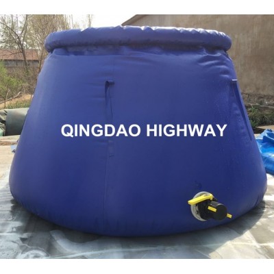 PVC foldable firefighting water reserving tank