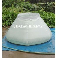 Self-Supporting Frameless Portable and foldable top open onion tank 5m3